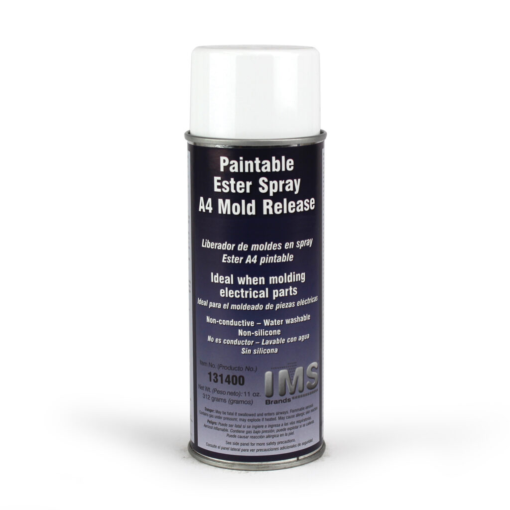 Mold Release, Ester Spray A4, Paintable