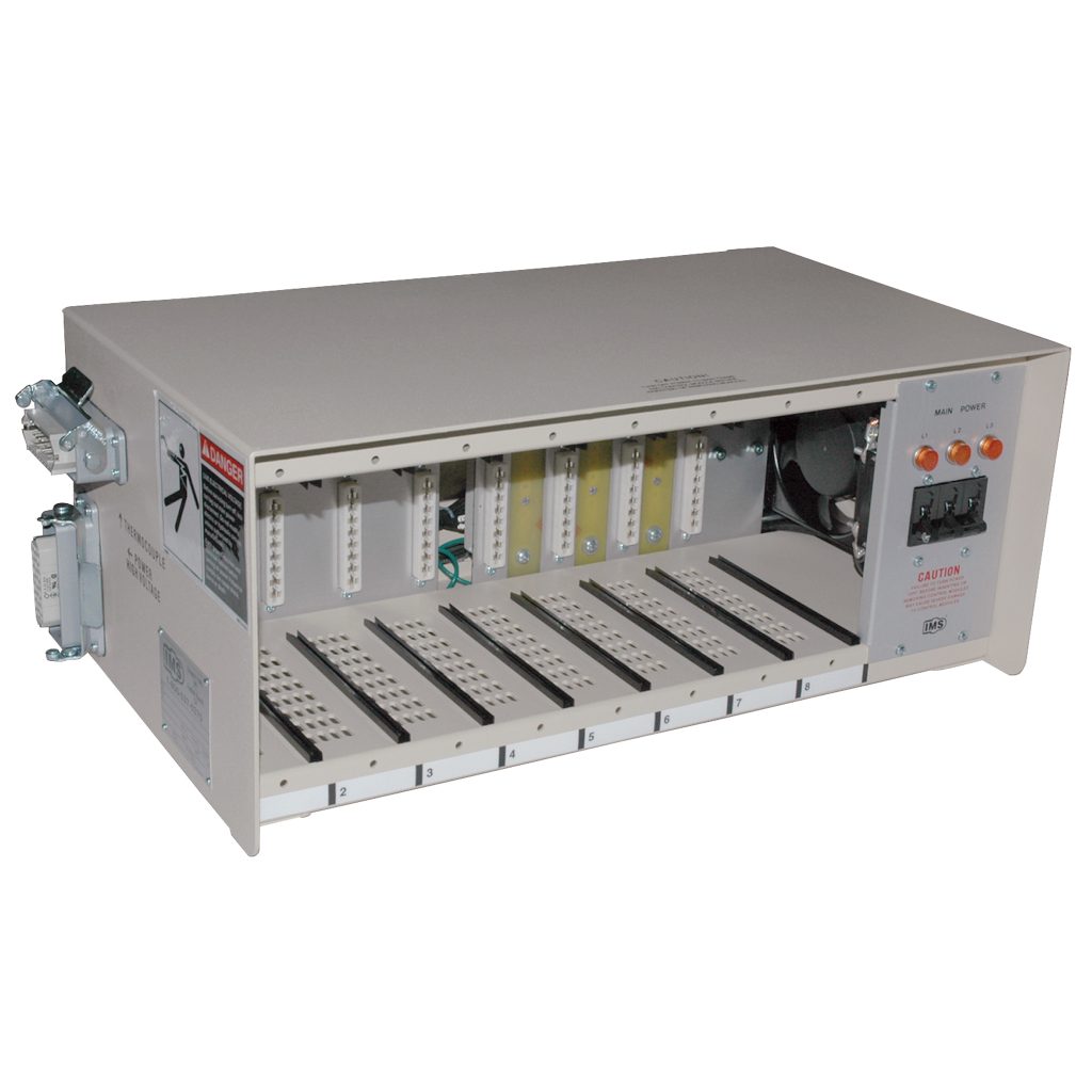 Mainframe Housing for 8-Zone Temperature Control System, 15 Amps Per Zone, Wired 240/120/60/3
