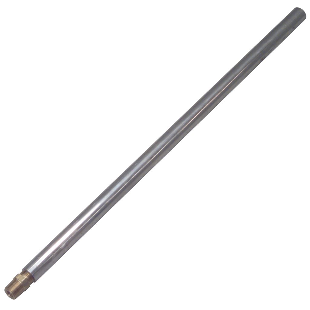 Air/Blow Gun Extension Rod, 12" OAL, 1/8" Female NPT at Both Ends, Aluminum