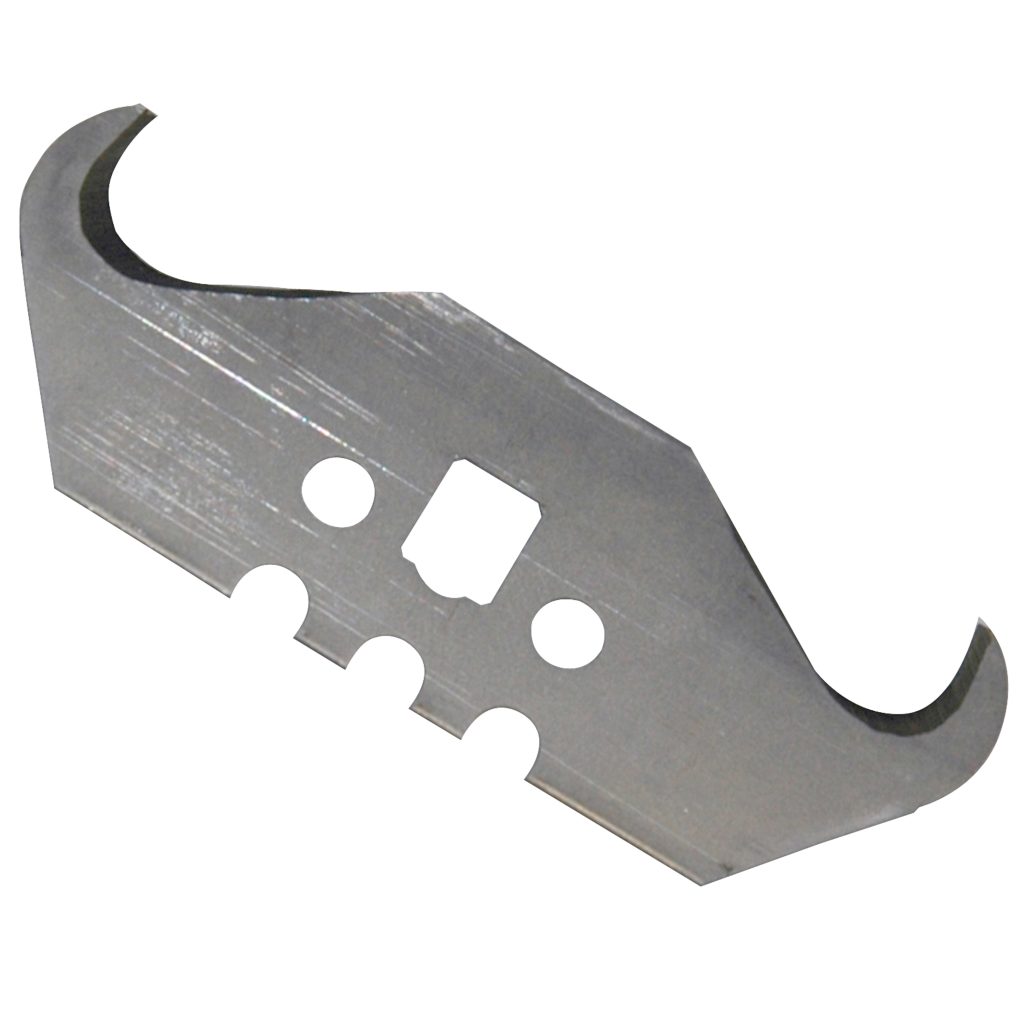 Replacement Blade, 100 Pack, Reversible Hooked Style for Utility Knives