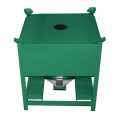 Hopper Cover Option, One-Piece with 8″ Center