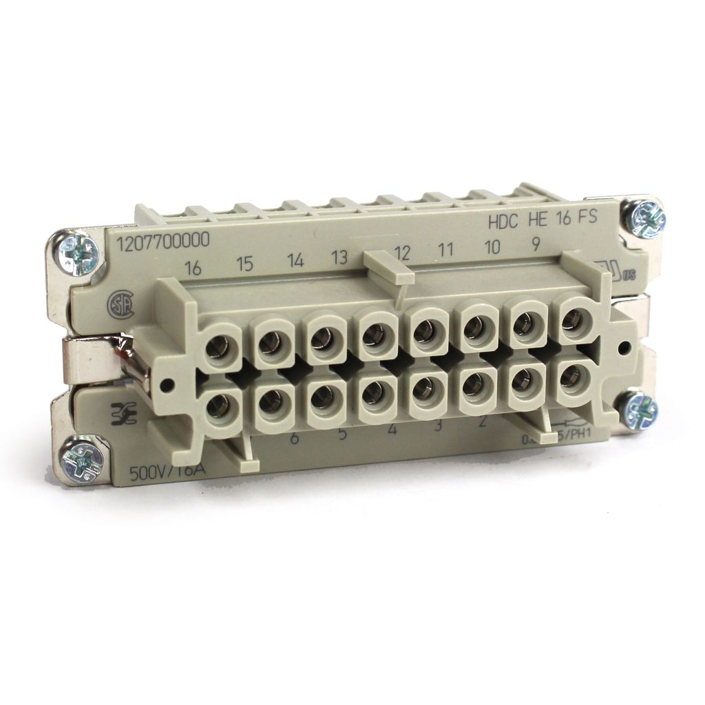 Plastic Female Insert withSocket Contacts
