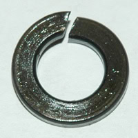 Washer, Lock, 3/8, Split Helical, Zinc Plated