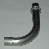 Elbow, 90 DEG, 2" Diameter, Stainless Steel, for 108806 Dispersion Cone