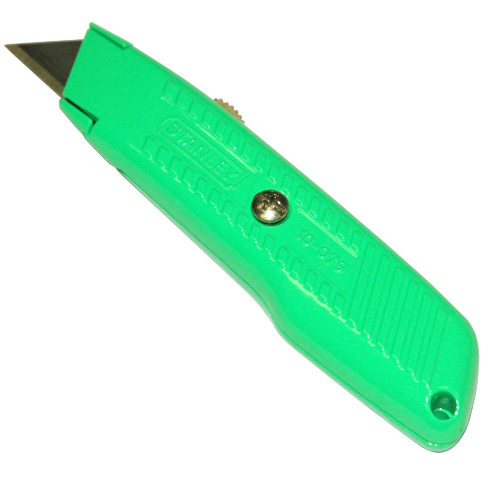 Utility Knife, 6-1/2", High Visability