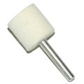 Mounted Felt Cylindrical Polishing Bob 1″ Diameter x 1″ Head Length x 1/4″ Diameter Shank Soft