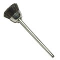 Cup Polishing Brush, 1/2″ Diameter x 5/16″ Trim Length x 3/32″ Diameter Shank, Hard Bristles