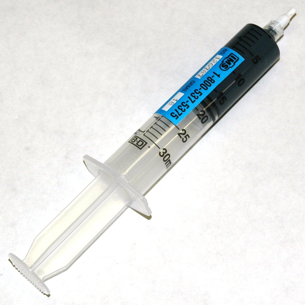 Mold Polish, Diamond, 15 Micron, Blue, 18 Gram Syringe - Image 1