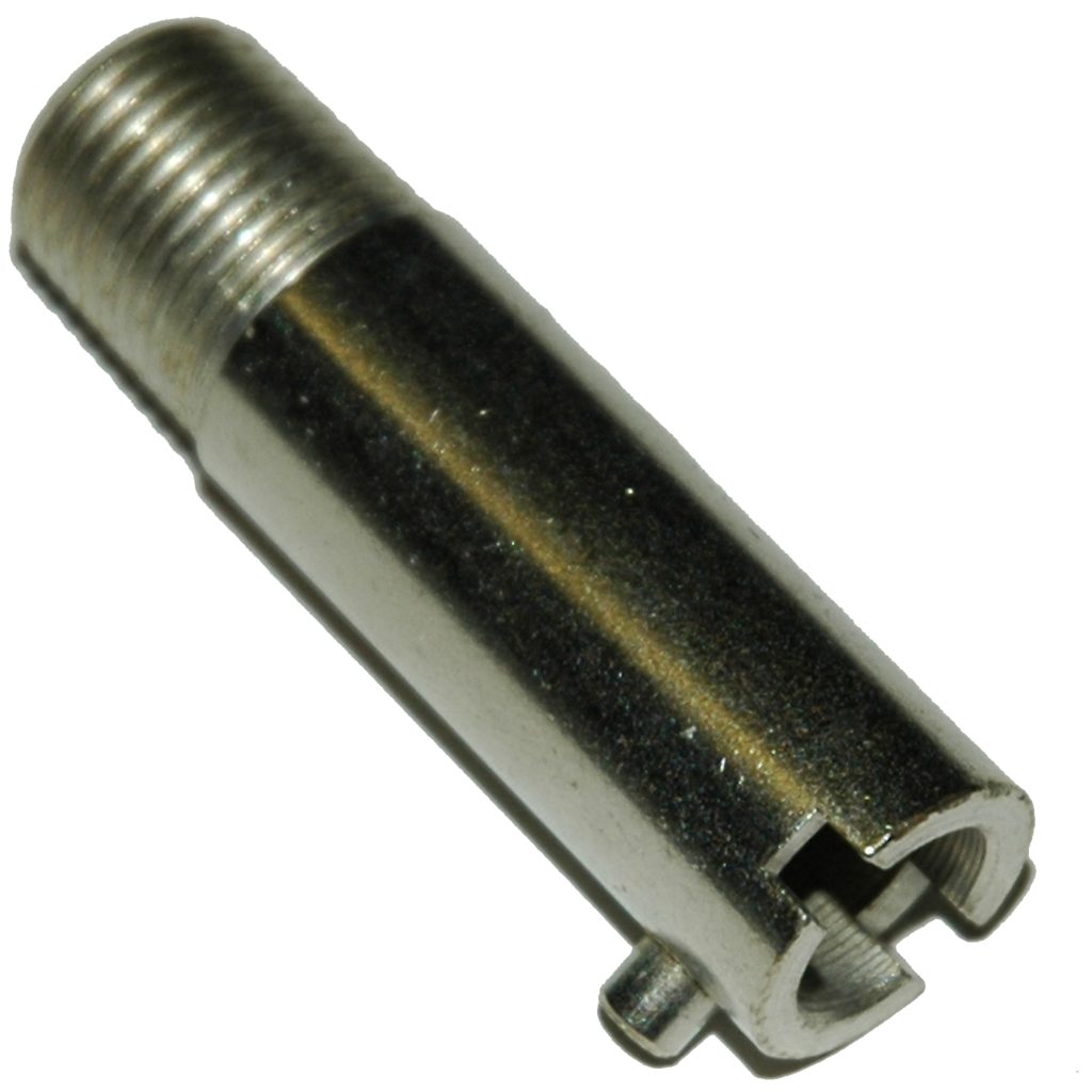 Thermocouple Adaptor, 1/8-27 NPT Thread, 1-1/4" Overall Length