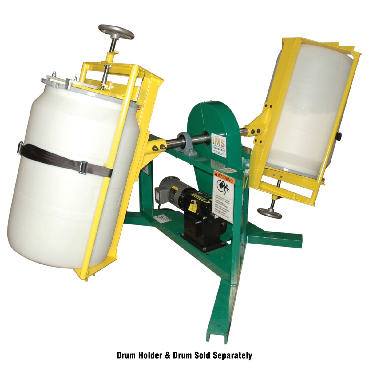 Corner Drum Tumbler Only, IMS Model TBD15, 1-1/2 hp Belt Drive - Image 3