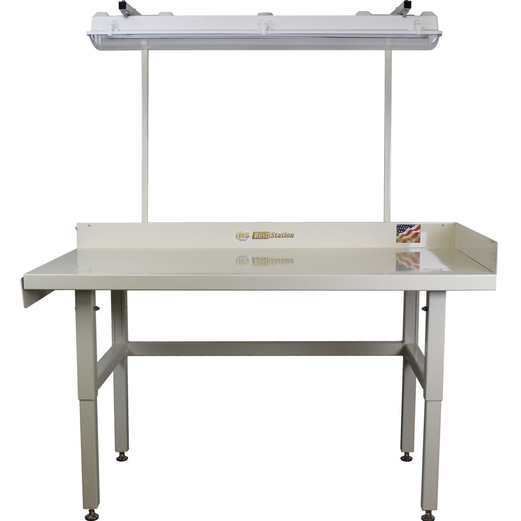 IMS Workstation "Pro", Maintenance Table with Lighting Kit