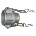 Cam & Groove Coupling, Type B 1-1/2″ Stainless Steel, Female Coupler x Male NPT Thread