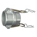 Cam & Groove Coupling, Type C 1-1/2″ Aluminum, Female Coupler x Hose Shank