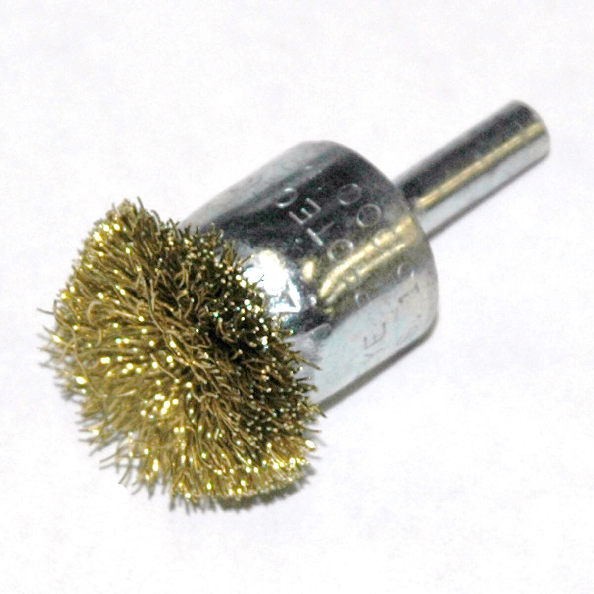 Brass Circular Flared End Brush, 1-1/4" Brush Diameter - Image 1