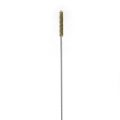 Brass Bristle, Power Driven (Double Spiral) Tube Brush, 1/4″ Brush Diameter, 12″ Length