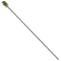 Brass Bristle, Power Driven (Single Spiral) Tube Brush, 5/8″ Brush Diameter, 12″ Length