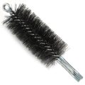 Brush, Heavy Duty Barrel, 55mm OD, High Carbon Steel, Double Stem And Spiral