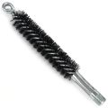 Brush, Heavy Duty Barrel, 1″ OD High Carbon Steel, Double Stem And Spiral
