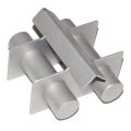 Hopper Magnet, Heavy Duty 4″ Square, 304