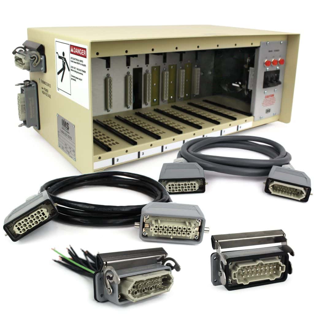 Temp Control System, 8-Zone Kit, 10' Mold Power & Thermocouple Cables, Mold Heater & TC Connectors