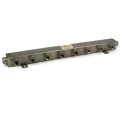 Manifold, Water, Stainless Steel, ST Series (2) 3/4″ Inlet/Outlet, (8) 1/2″ NPT Ports 25-1/4″ OAL