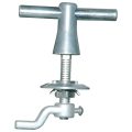 T-Handle Latch with Mounting Hardware, for All IMS LP Series Grinder Catchpan Doors