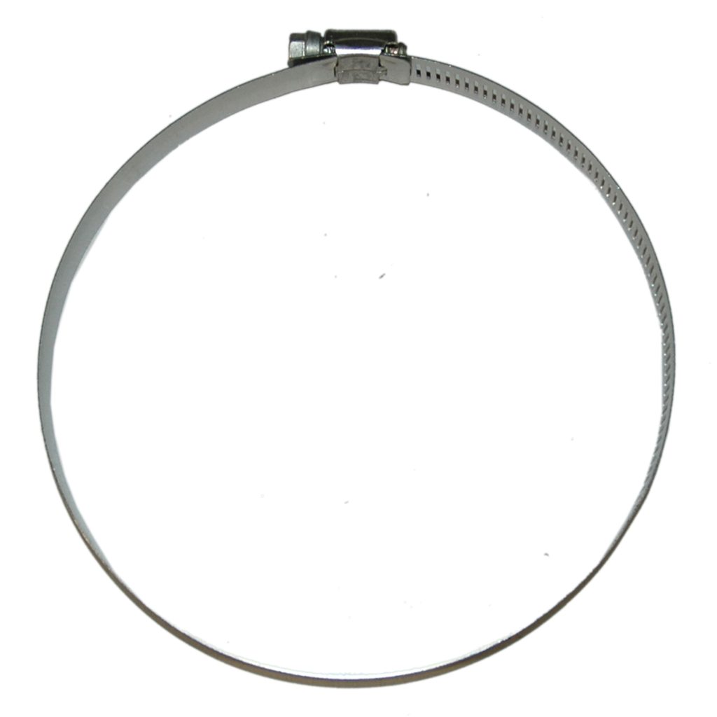 Hose Clamp, Worm Gear, Standard, 1/2" Wide Clamp # 88, Size Range: 4" to 6" Diameter