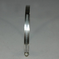 Hose Clamp, Worm Gear, Standard, 1/2" Wide Clamp # 88, Size Range: 4" to 6" Diameter