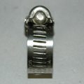 Hose Clamp, Worm Gear, Standard, 1/2″ Wide Clamp # 8, Size Range: 7/16″ to 1″ Diameter