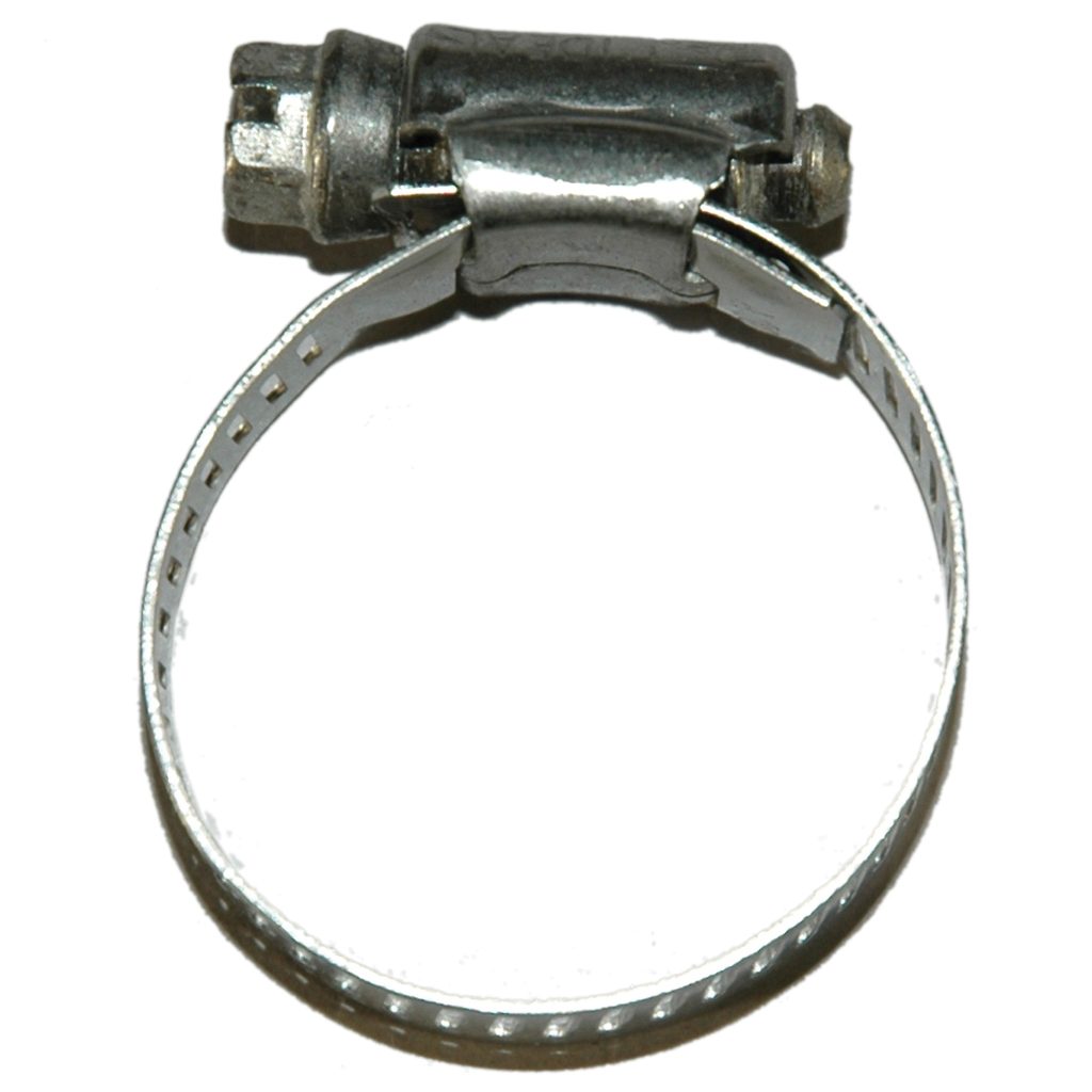 Hose Clamp, Worm Gear, Standard, 1/2" Wide Clamp # 16, Size Range: 11/16" to 1-1/2" Diameter