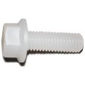 Hex Head Cap Screw, Flanged, 1/2″-13 x 1-1/2″, Fully Threaded, Polypropylene, or Equivalent