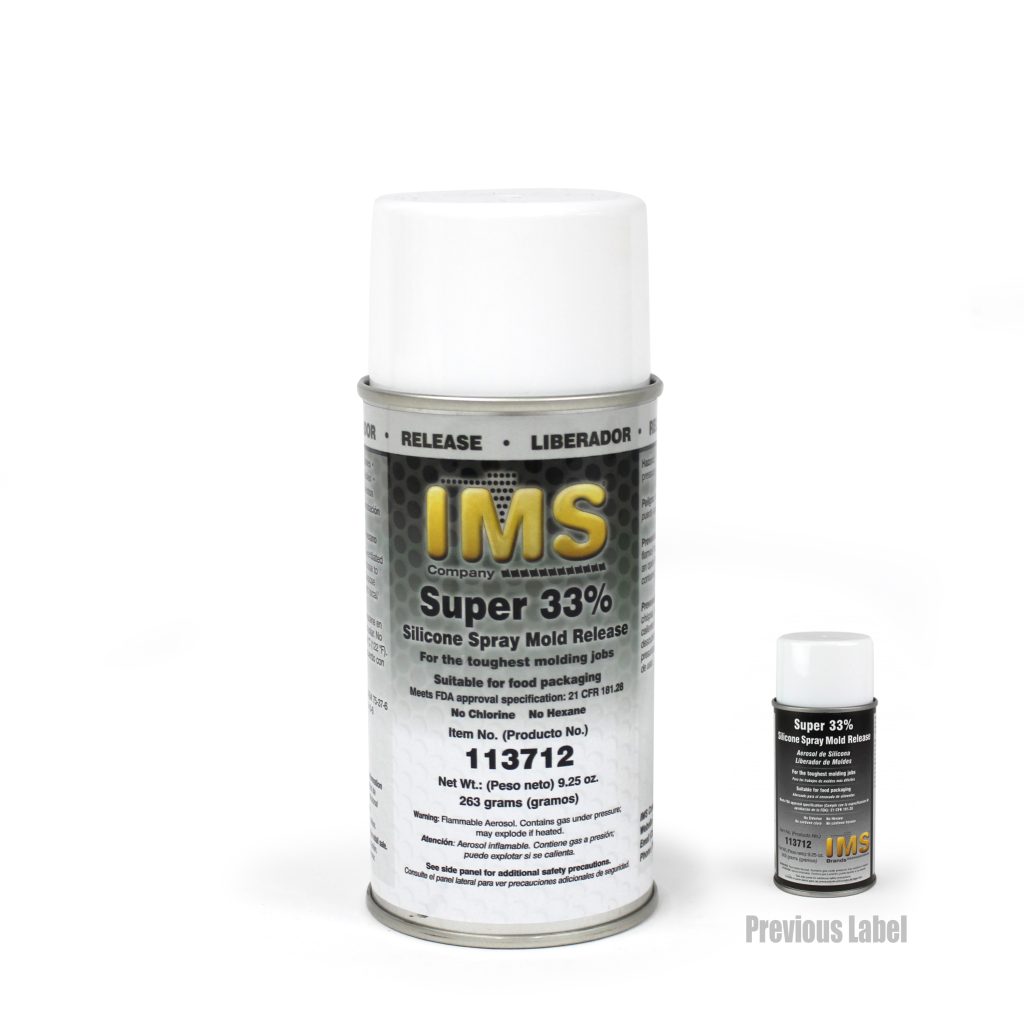 Mold Release, Silicone, Super 33%