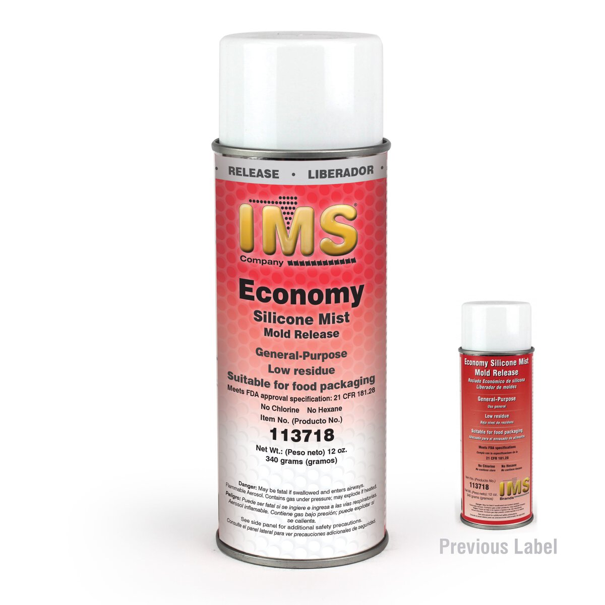 Mold Release, Silicone, Economy, Spray Can - Image 1