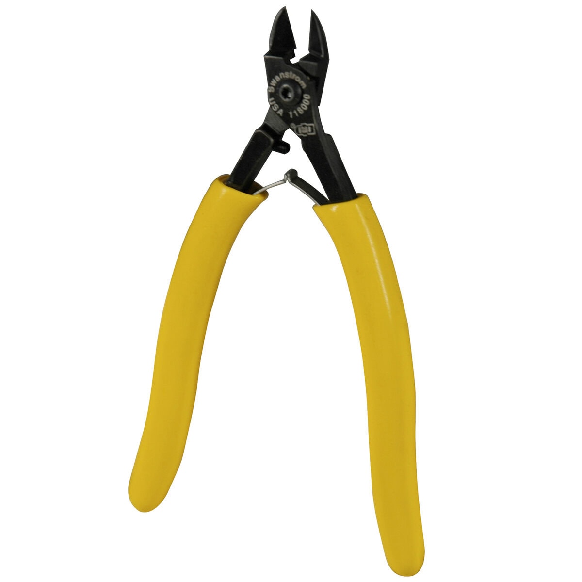 Gate Cutter, 4", Model S-44, Leaf Spring, 15° Flat Back Blade, Hardened, Slim Profile - Image 1