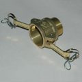 Cam & Groove Coupling, Type B 1-1/2″ Brass, Female Coupler x Male NPT Thread