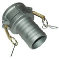Cam & Groove Coupling, Type C 2-1/2″ Aluminum, Female Coupler x Hose Shank