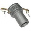 Cam & Groove Coupling, Type C 3″ Aluminum, Female Coupler x Hose Shank