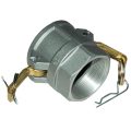 Cam & Groove Coupling, Type D 2″ Aluminum, Female Coupler x Female NPT Thread