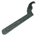 Spanner Wrench, Adjustable 2″ to 4-3/4″, 1/4″ Pin Diameter, 11-3/8″ Overall Length, Black Finish
