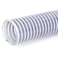 Loader Hose, 3/4″ ID, Smooth Cover, Clear Wall, White Helix Reinforced PVC & Seamless Smooth Bore