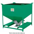 Heavy Duty Storage Hopper, 50 cu