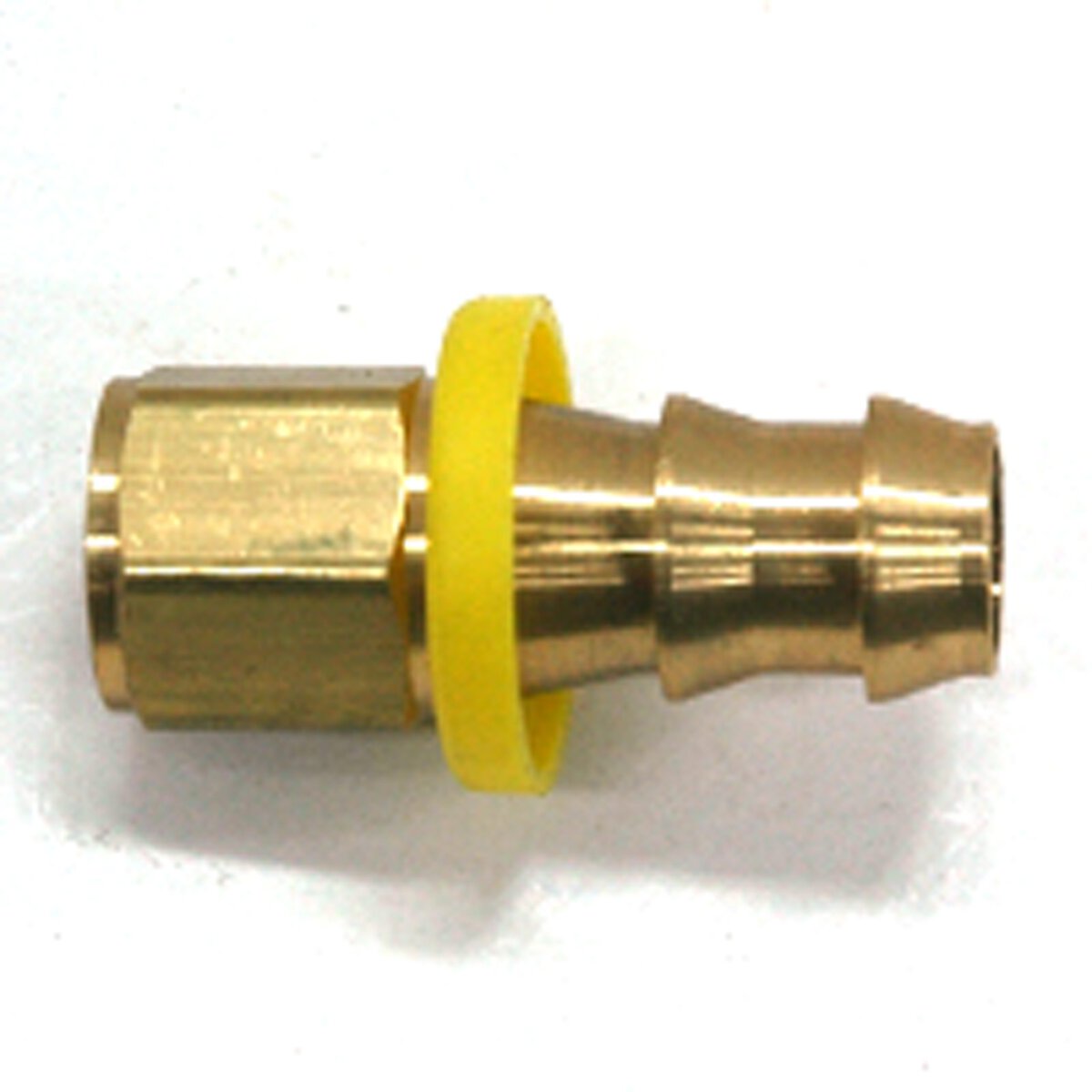 Hose Barb, 1/2" Inside Diameter Push-On, 1/4" Female NPT, Brass. - Image 2