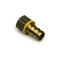 Hose Barb, 3/4″ Inside Diameter Push-On, 3/4″ Female NPT, Brass.