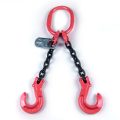 Chain Sling, Alloy, Type DOS, Double Leg, 1/2″ Chain x 24″ Reach, Standard Sling Hooks