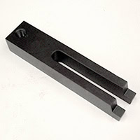 Mold Clamp, XHD, Machined, Open Toe, 9-1/2" OAL, 2" Wide, 1-1/2" Thick, 6" Slot Length