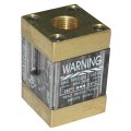 Flowmeter, 3/8″ NPT Inlet and Outlet, 8.0 gpm, Brass End Caps