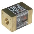 Flowmeter, 3/8″ NPT Inlet and Outlet, 8.0 gpm, Brass End Caps