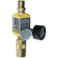 Flowmeter, 1/2″ NPT, 8.0 gpm, Nylon, Thermometer, Pressure Gauge (100 psi), QD’s