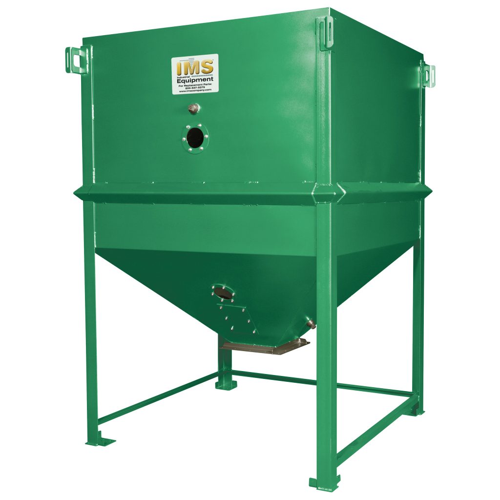 Surge Bin, IMS Heavy Duty 257 cu ft, 7,196 lb 80% Capacity at 35lb/cu ft with 45° Slope