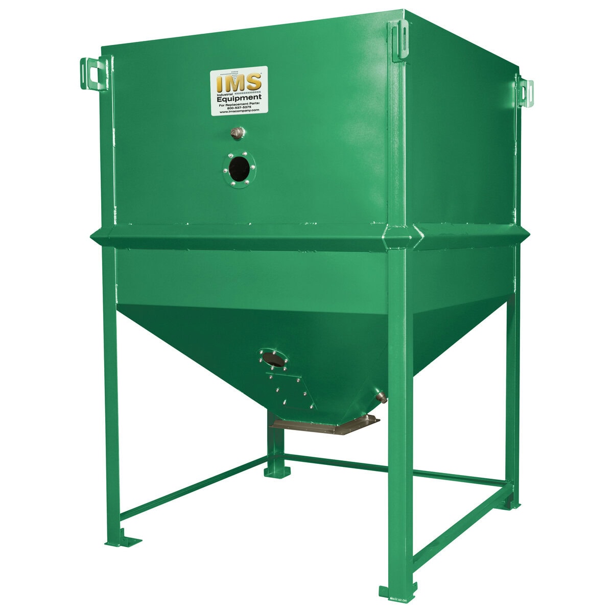 Surge Bin, IMS Heavy Duty 514 cu ft, 14,392 lb 80% Capacity at 35lb/cu ft with 60° Slope - Image 1